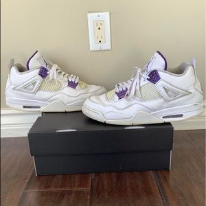 Jordan 4 Retro Metallic Purple